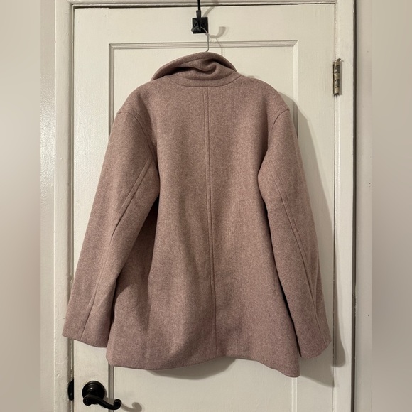 Old Navy Oversized Pea Coat Sz Large - Picture 7 of 9